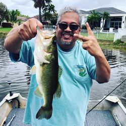 Largemouth Bass fish caught in Southwest Ranches
