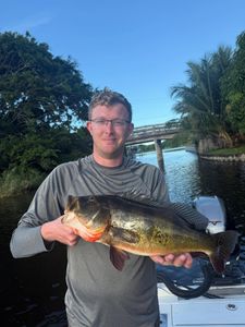 An angler fishing in Florida