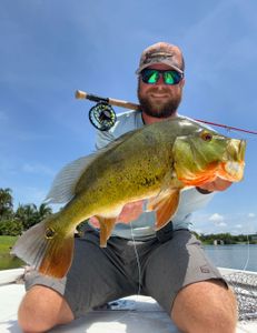 Angler holding a 22-inch fish in FL