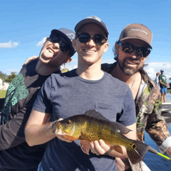 Three anglers fishing in Delray Beach
