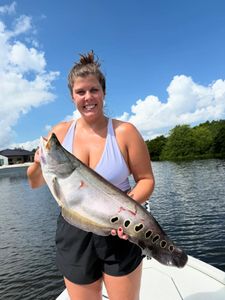 Angler fishing in Delray Beach