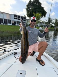Angler fishing at Delray Beach