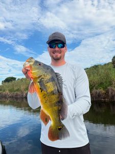 Angler fishing at Delray Beach