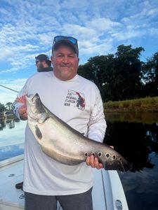 Two people fishing in Florida