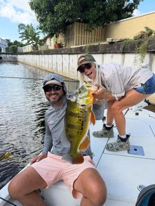 Two people fishing in Florida