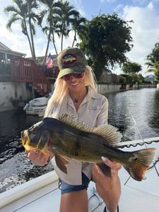 Two people fishing in Florida