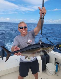 A photo of a big dogtooth tuna caught while fishing in SC