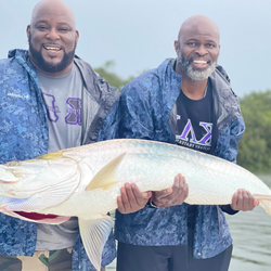 Successful fishing trip in San Juan with 2 people