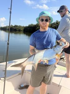 Reeled in a big one!