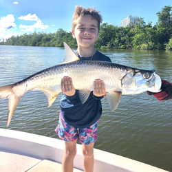 Tarpon fish caught while fishing in San Juan