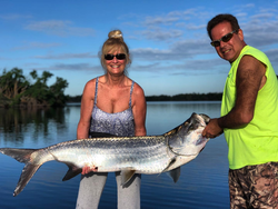 Tarpon fish caught during fishing trip in PR