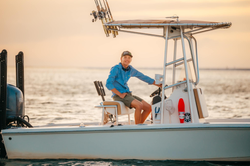 Person fishing in Florida