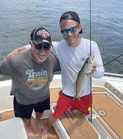 Spotted Weakfish, 10 inches, fishing in FL