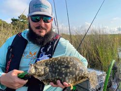 Angler enjoying fishing in TX