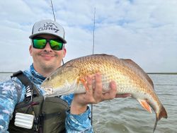 Person fishing in Crosby