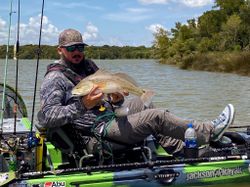 Redfish caught in Crosby