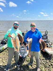Redfish catch in Crosby