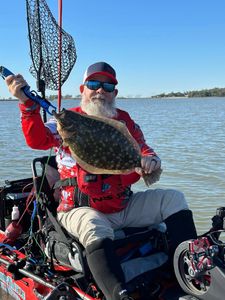 Southern Flounder caught while fishing in TX