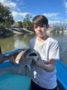 One angler fishing in Darien