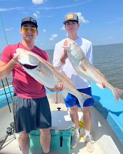 Two anglers fishing in Darien