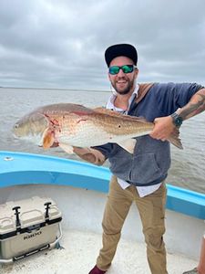 One angler reeling in a 23-inch fish in GA.