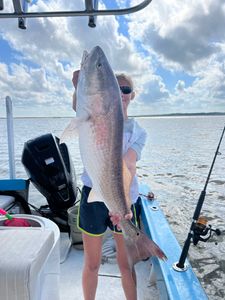 Redfish caught in GA by fisherman