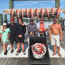 Catching Red Snapper memories in Orange Beach!