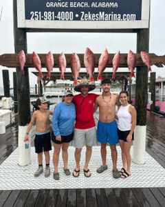 Making waves and Red Snapper memories!