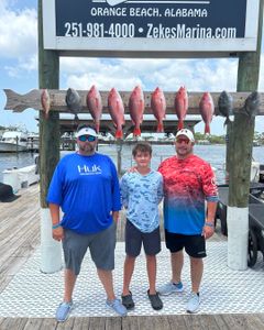 Chasing the perfect catch in Orange Beach!