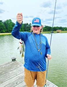 A lone angler at Camp Verde