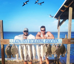 13 fish caught on a fishing trip in TX