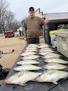 6 fish caught fishing in MS