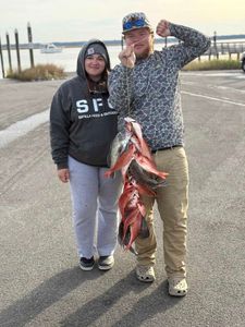 Two people fishing in Georgia