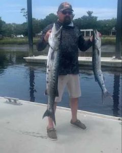 Two big fish caught while fishing in St. Marys