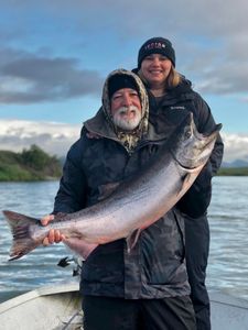 Chinook salmon fishing in Oregon