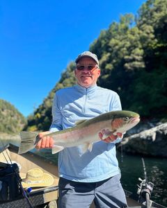 Rainbow trout caught while fishing in Oregon