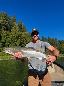 Rainbow trout caught while fishing in Oregon