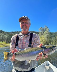 Rainbow trout fishing in Oregon