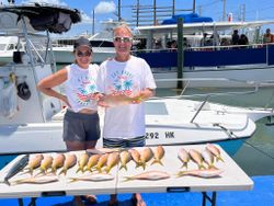 7 anglers fishing in Marathon, Florida