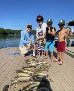 5 people fishing in Alabama