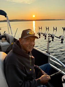 Angler fishing in the scenic Kowaliga location