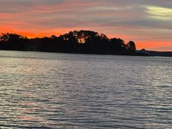 Scenic view of Kowaliga fishing spot