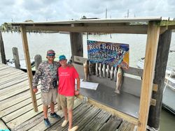 Two anglers fishing in TX