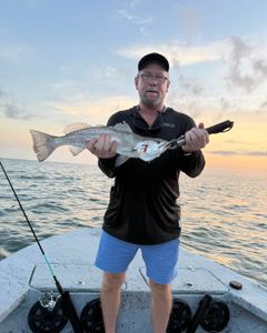 Person fishing in Texas