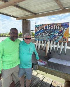 3 fish caught while fishing in TX