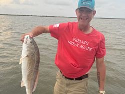 Redfish caught on fishing trip in TX