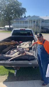 Angler fishing at scenic Cross location