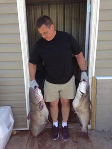 Two fish caught while fishing in SC