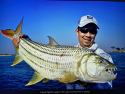 "Reeled in a beauty today!"