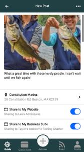 Two anglers fishing in Florida waters